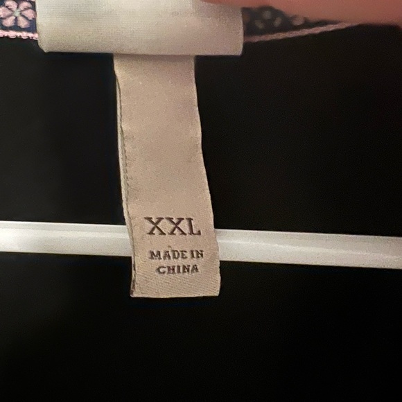 Black 3/4 peplum shirt - Picture 6 of 7